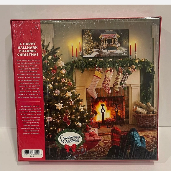 A Happy Hallmark Channel *1000 PIECE* CHRISTMAS PUZZLE 30"x24" size - Picture 2 of 4